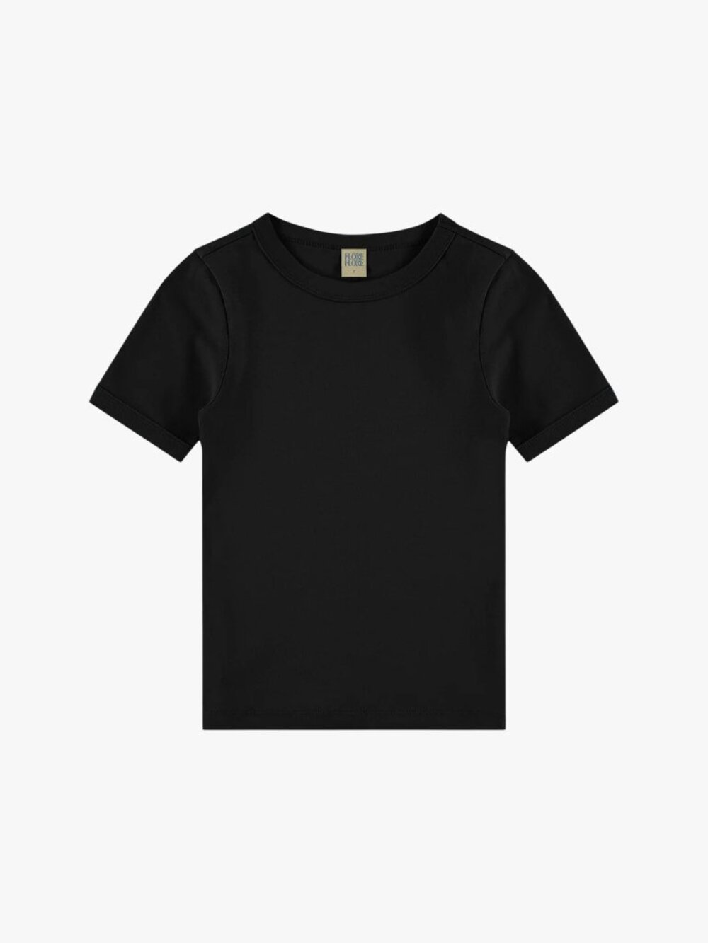(LIKE NEW) FLORE FLORE | 100% COTTON "CAR TEE" IN BLACK